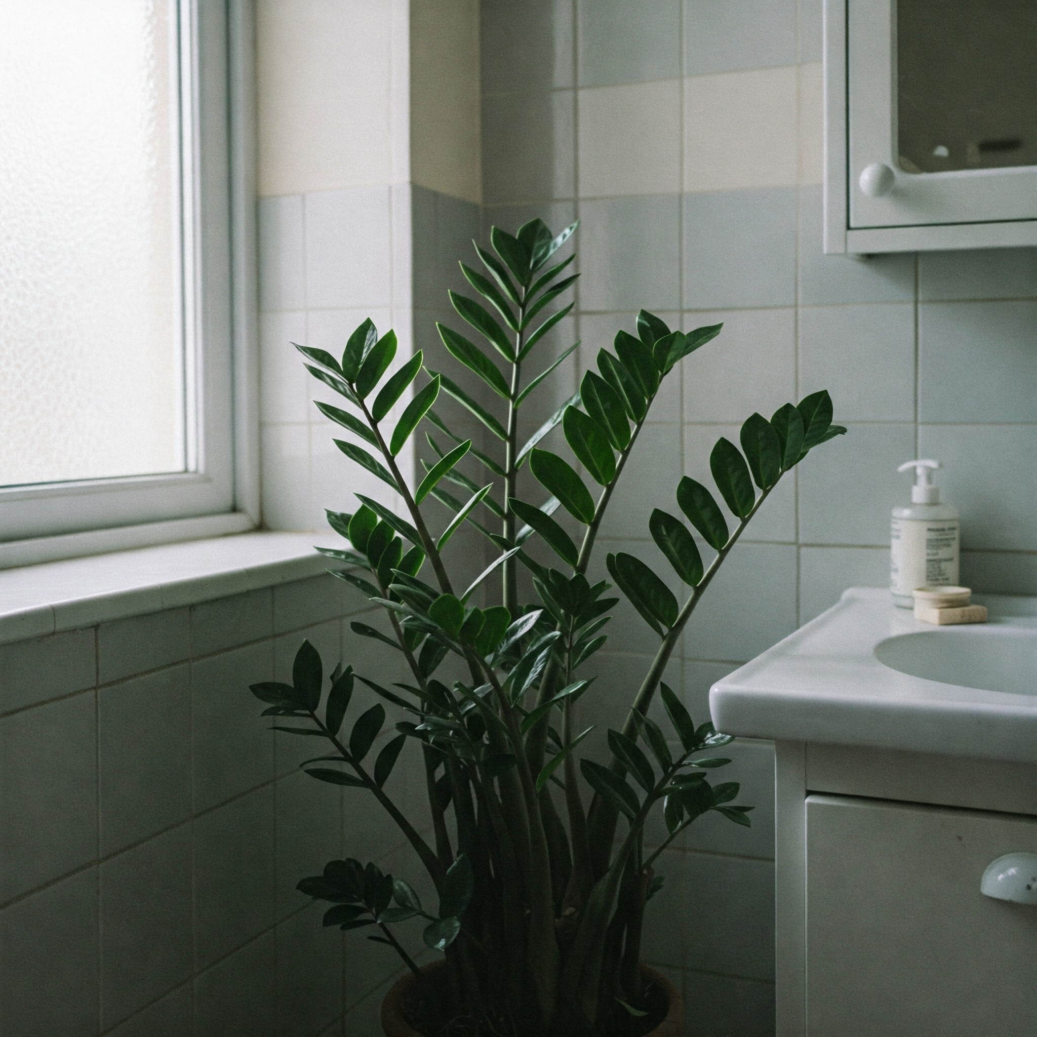 bathroom plants