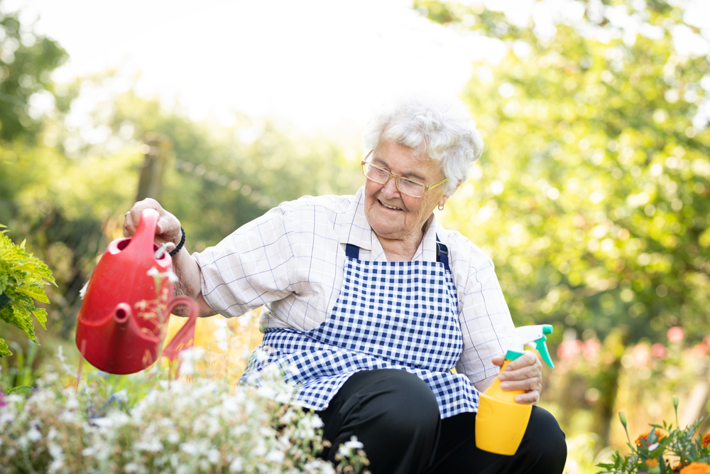 Grandma, Gardening Tools