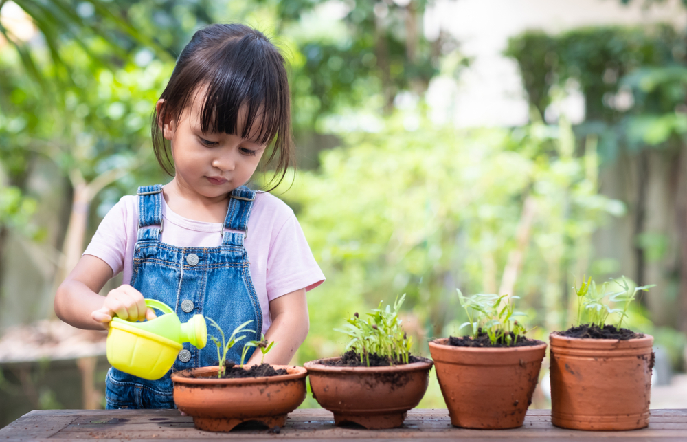 Grandma, Gardening