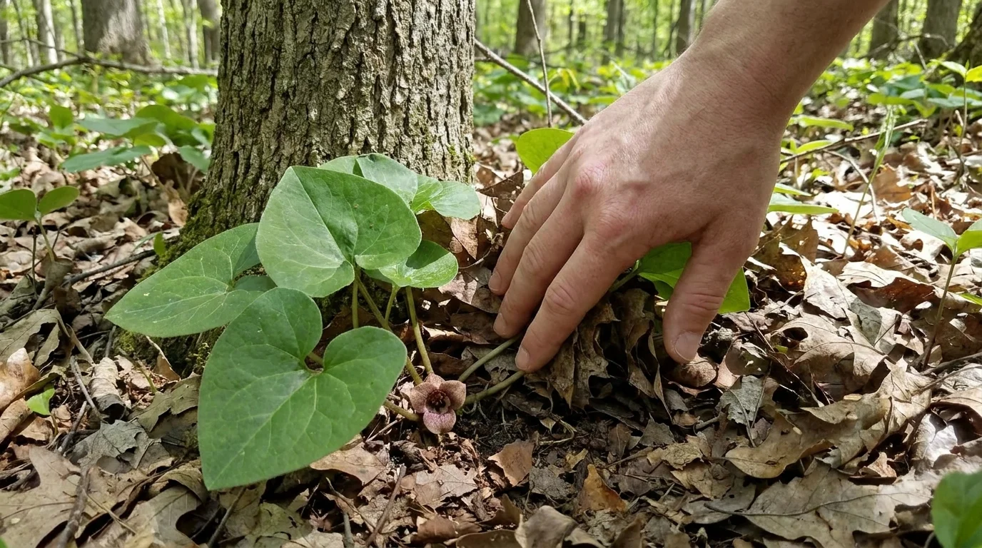 Tip #11: Wild Ginger (Asarum canadense)