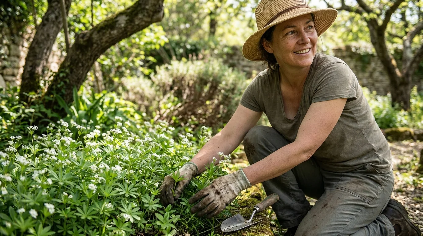 Tip #2: Sweet Woodruff (Galium odoratum)