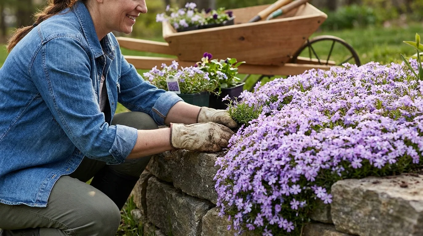 Tip #3: Creeping Phlox (Phlox subulata)