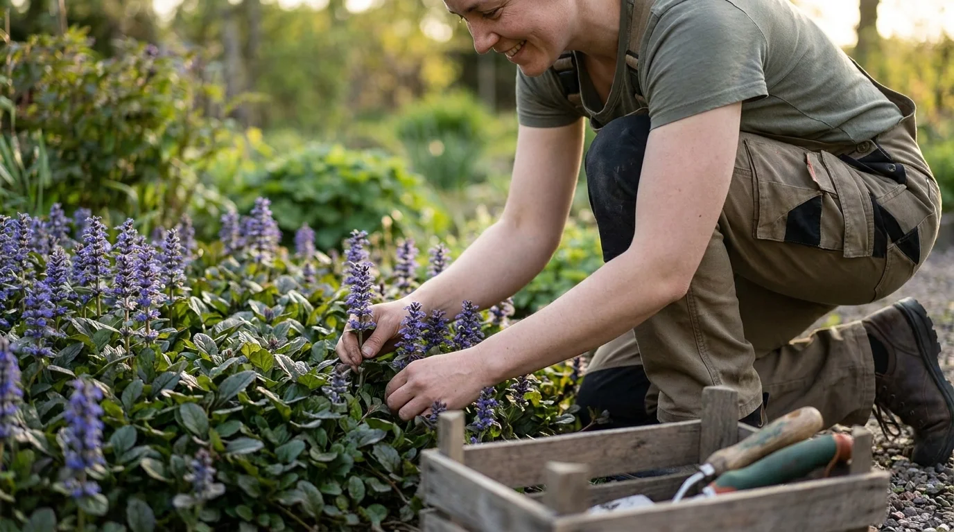 Tip #4: Bugleweed (Ajuga reptans)