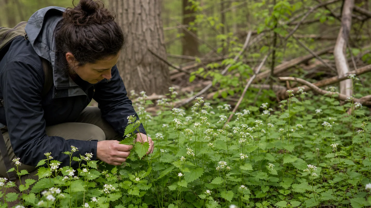 Tip #5: Garlic Mustard (Alliaria petiolata)