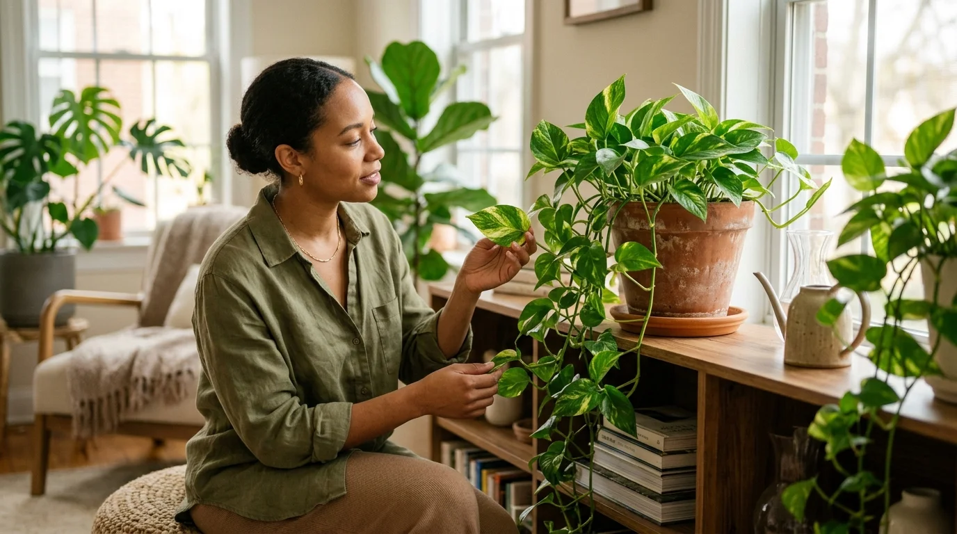 Tip #2: Epipremnum Aureum (Golden Pothos)
