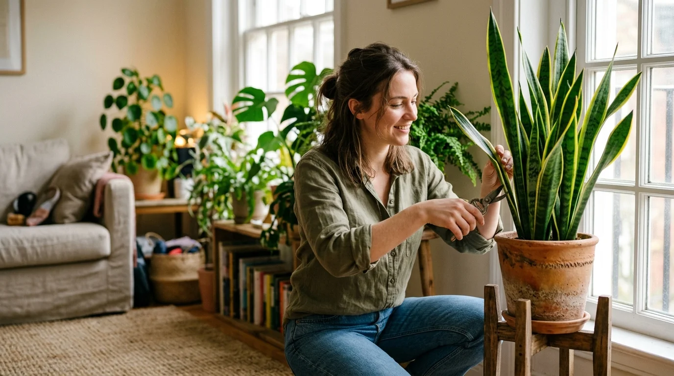 Tip #3: Dracaena Trifasciata (Snake Plant)