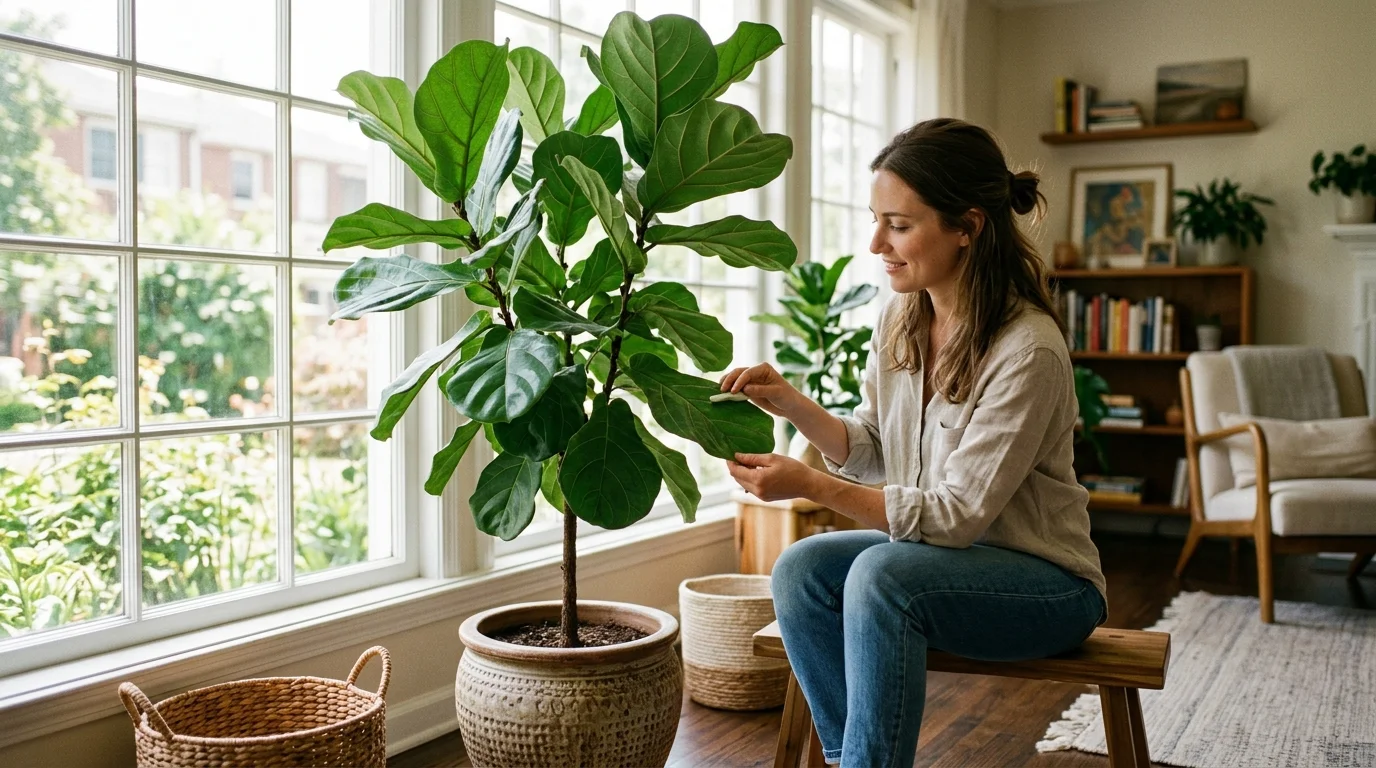 Tip #6: Ficus Lyrata (Fiddle Leaf Fig)