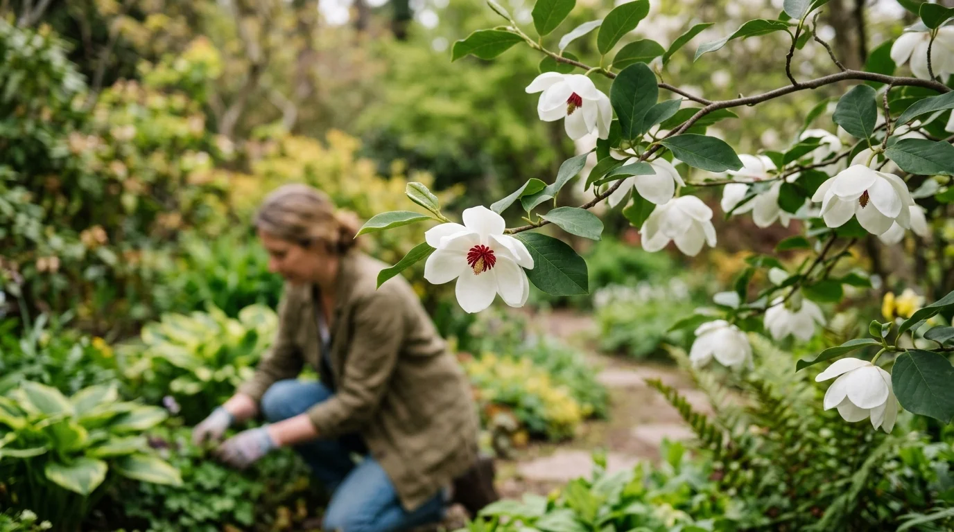 Tip #12: Oyama Magnolia (Magnolia sieboldii)