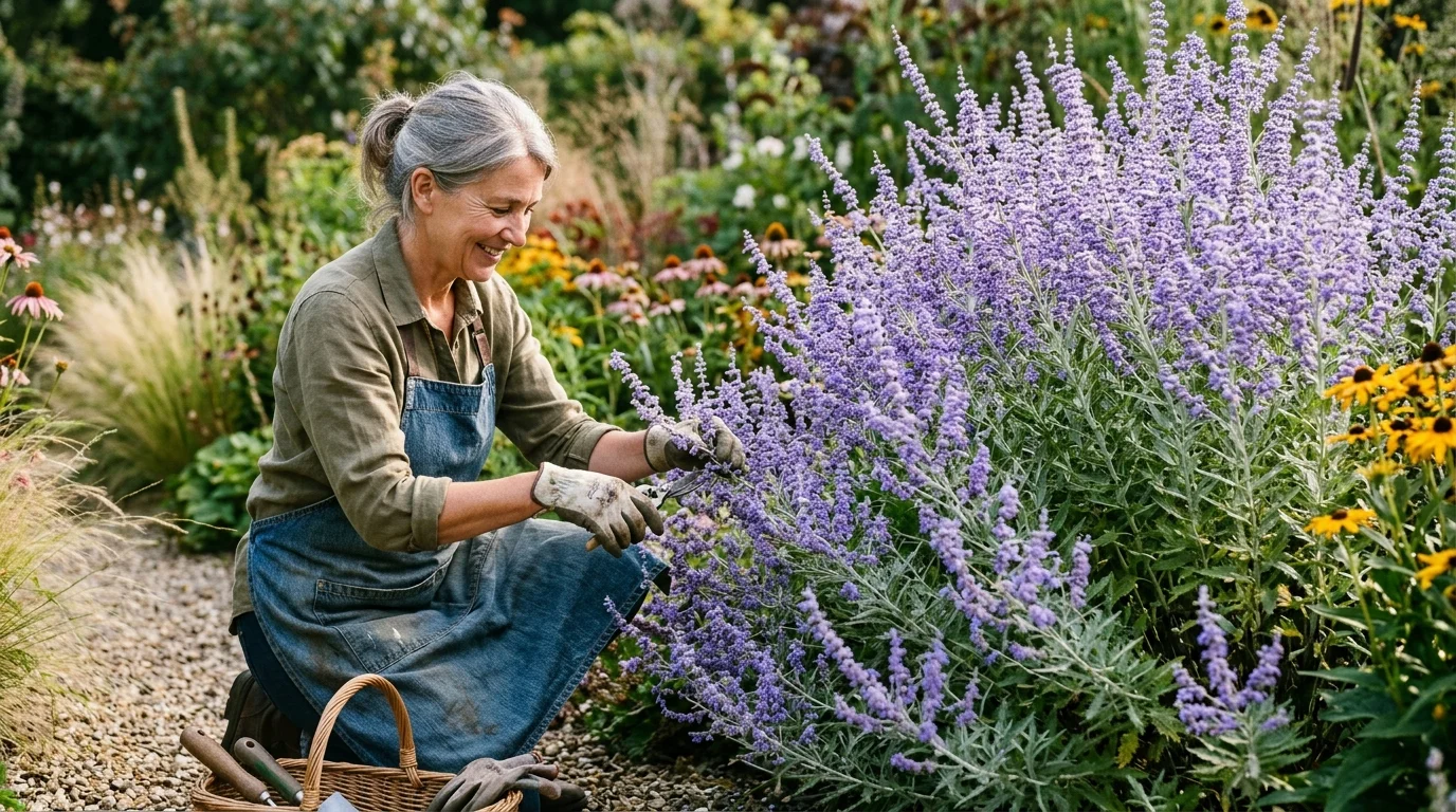 Tip #3: Russian Sage (Salvia yangii)
