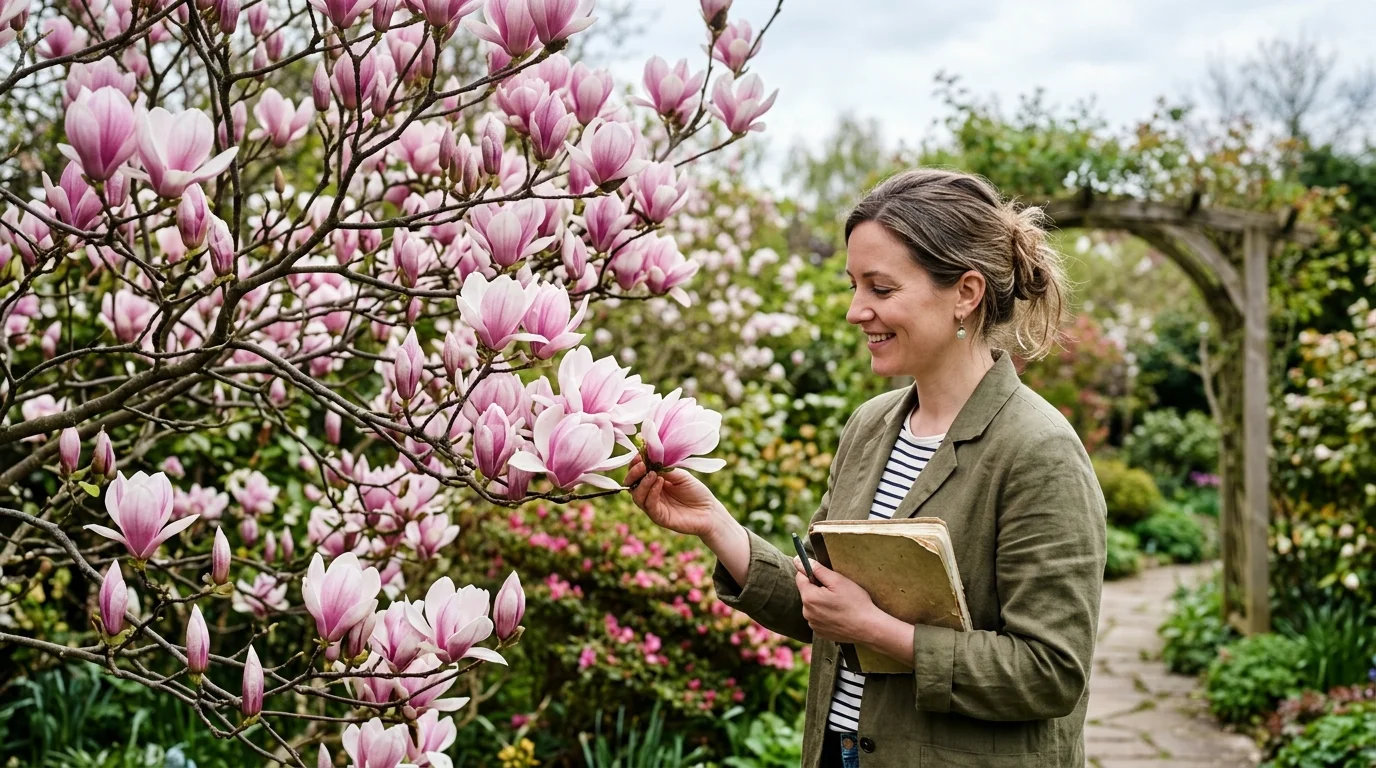 Tip #3: Saucer Magnolia (Magnolia × soulangeana)