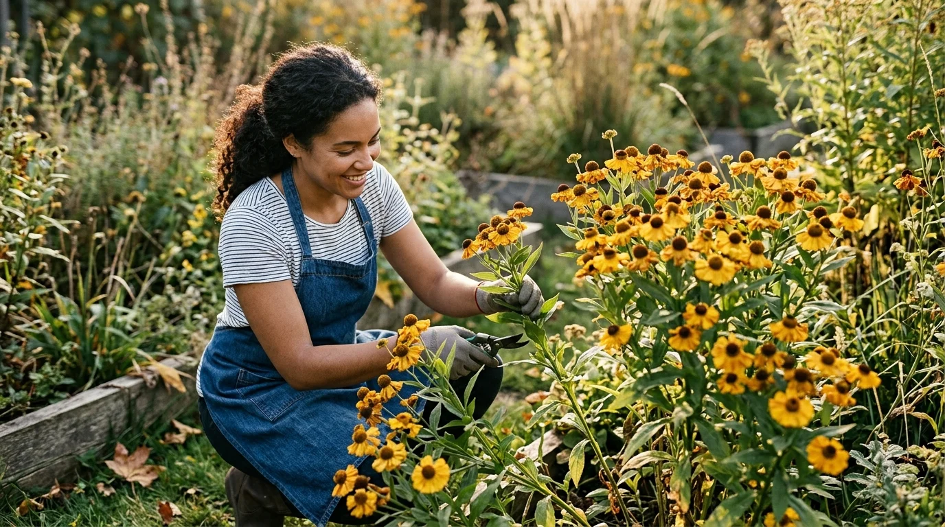 Tip #6: Sneezeweed (Helenium autumnale)