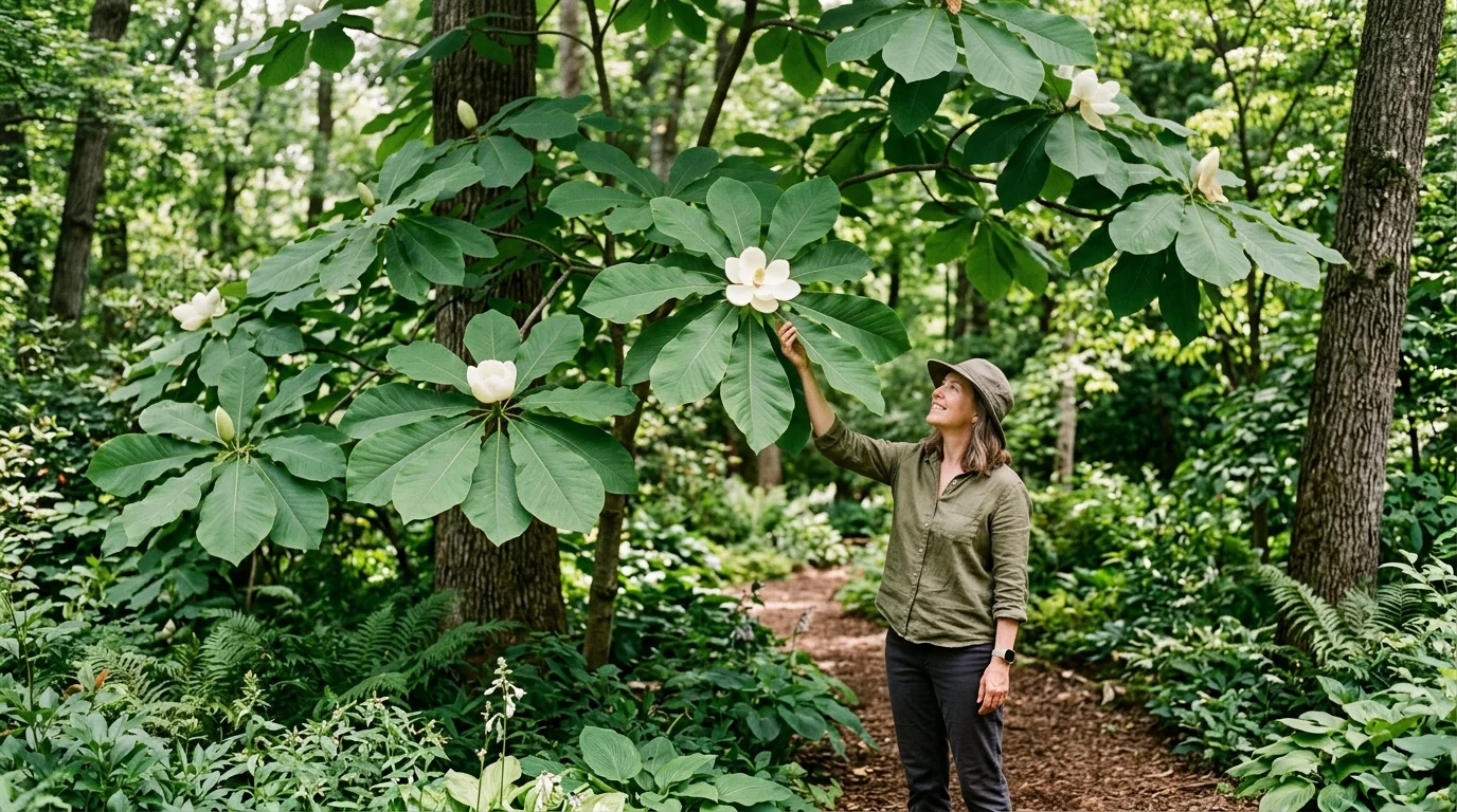 Tip #9: Umbrella Magnolia (Magnolia tripetala)